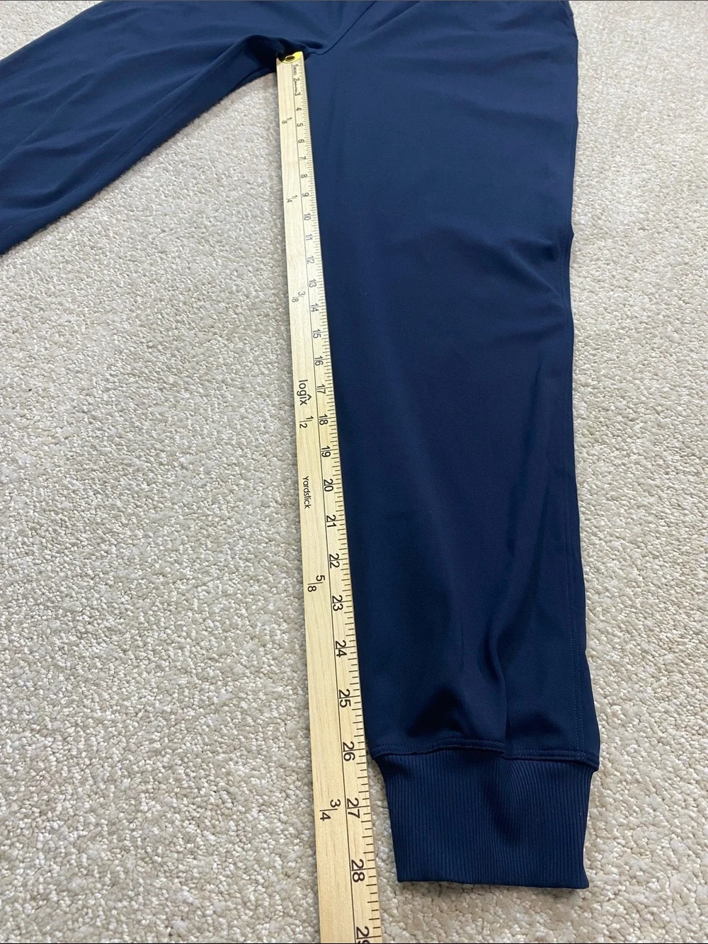 lululemon athletica Women's Navy Track Joggers with Drawcord Size 6